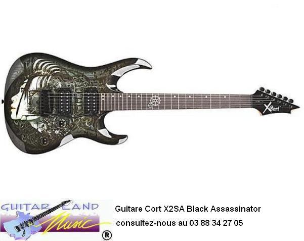 Guitare Cort X2SA Black Assassinator